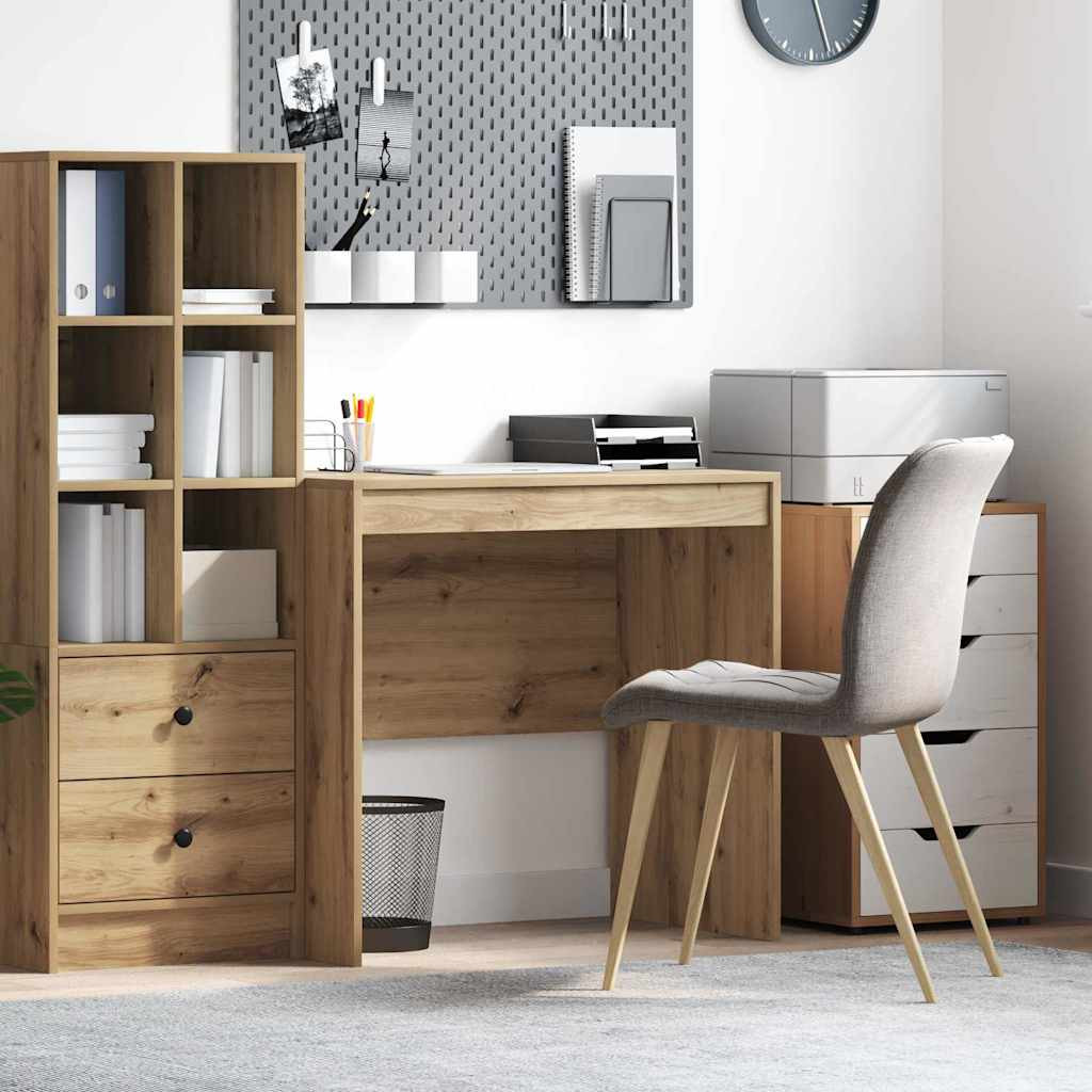 vidaXL Schreibtisch Artisan-Eiche 80 x 50 x 76 cm