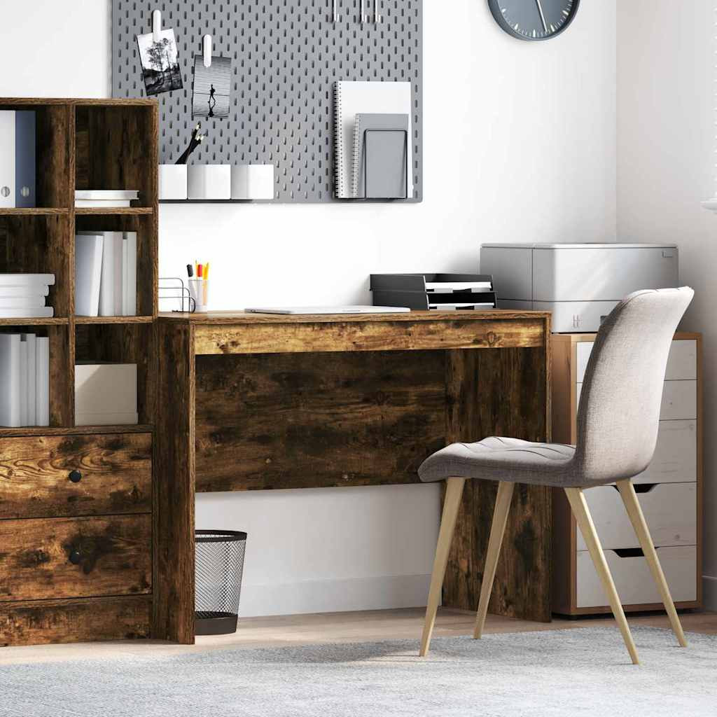 vidaXL Schreibtisch Geräucherte Eiche 100 x 50 x 76 cm