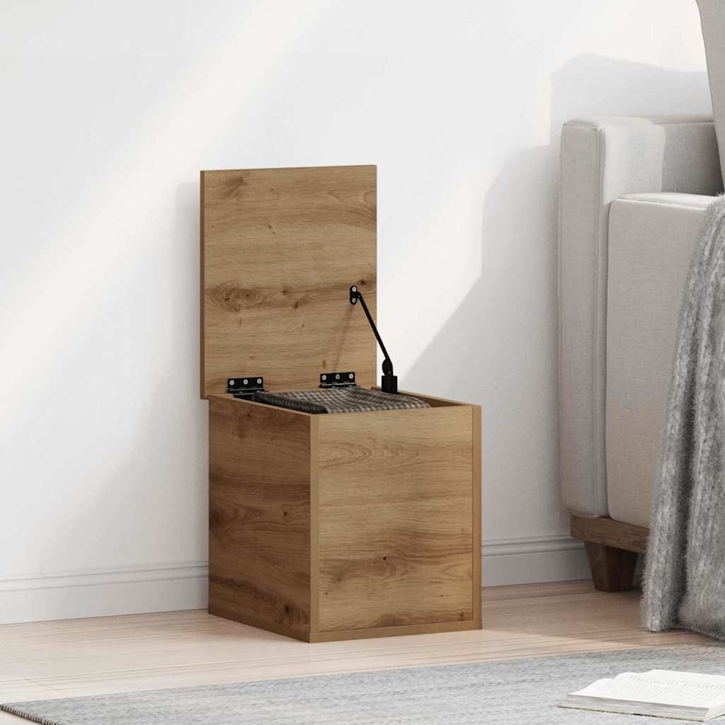 vidaXL Aufbewahrungsbox Artisan-Eiche 30 x 35 x 35 cm Holzwerkstoff