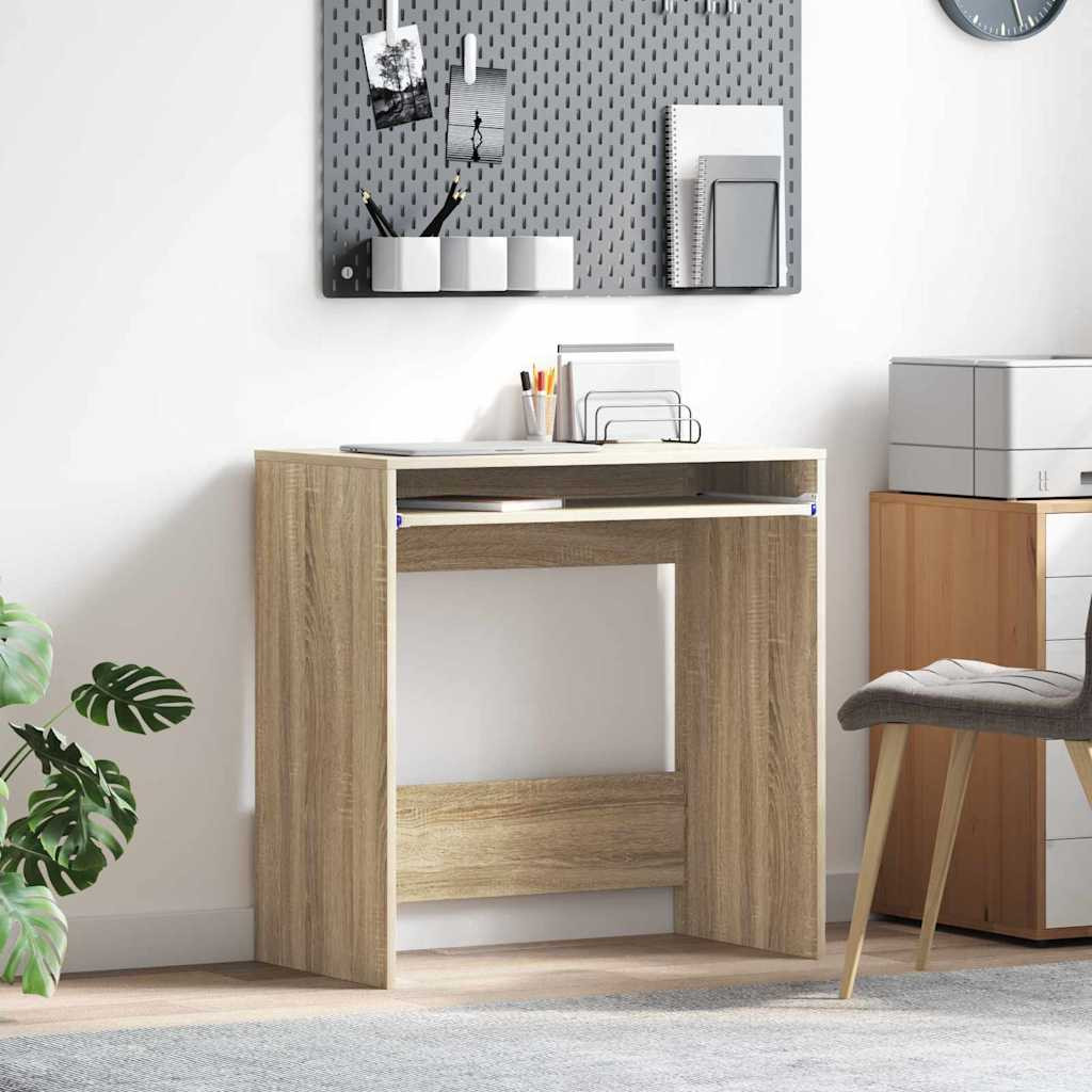 vidaXL Schreibtisch Sonoma-Eiche 77,5 x 43 x 79 cm Holzwerkstoff
