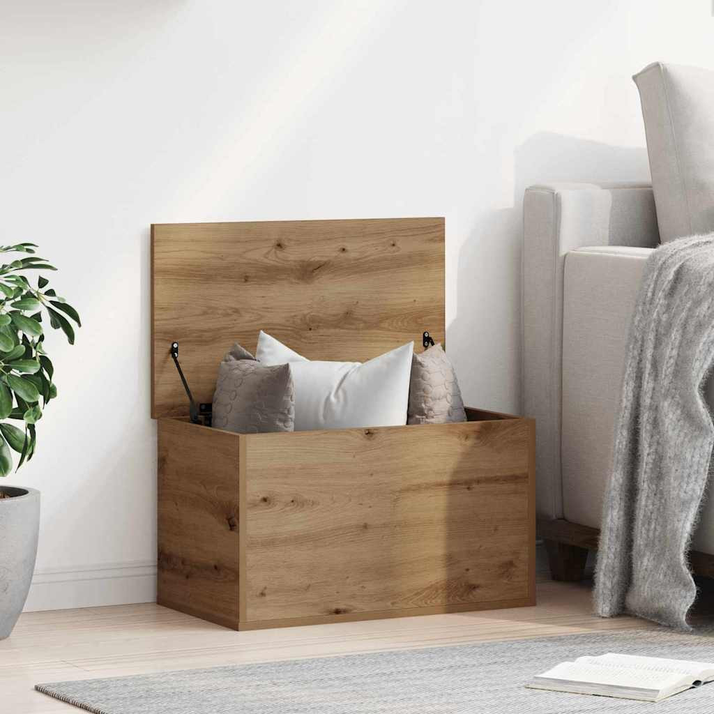 vidaXL Aufbewahrungsbox Artisan-Eiche 60 x 35 x 35 cm Holzwerkstoff