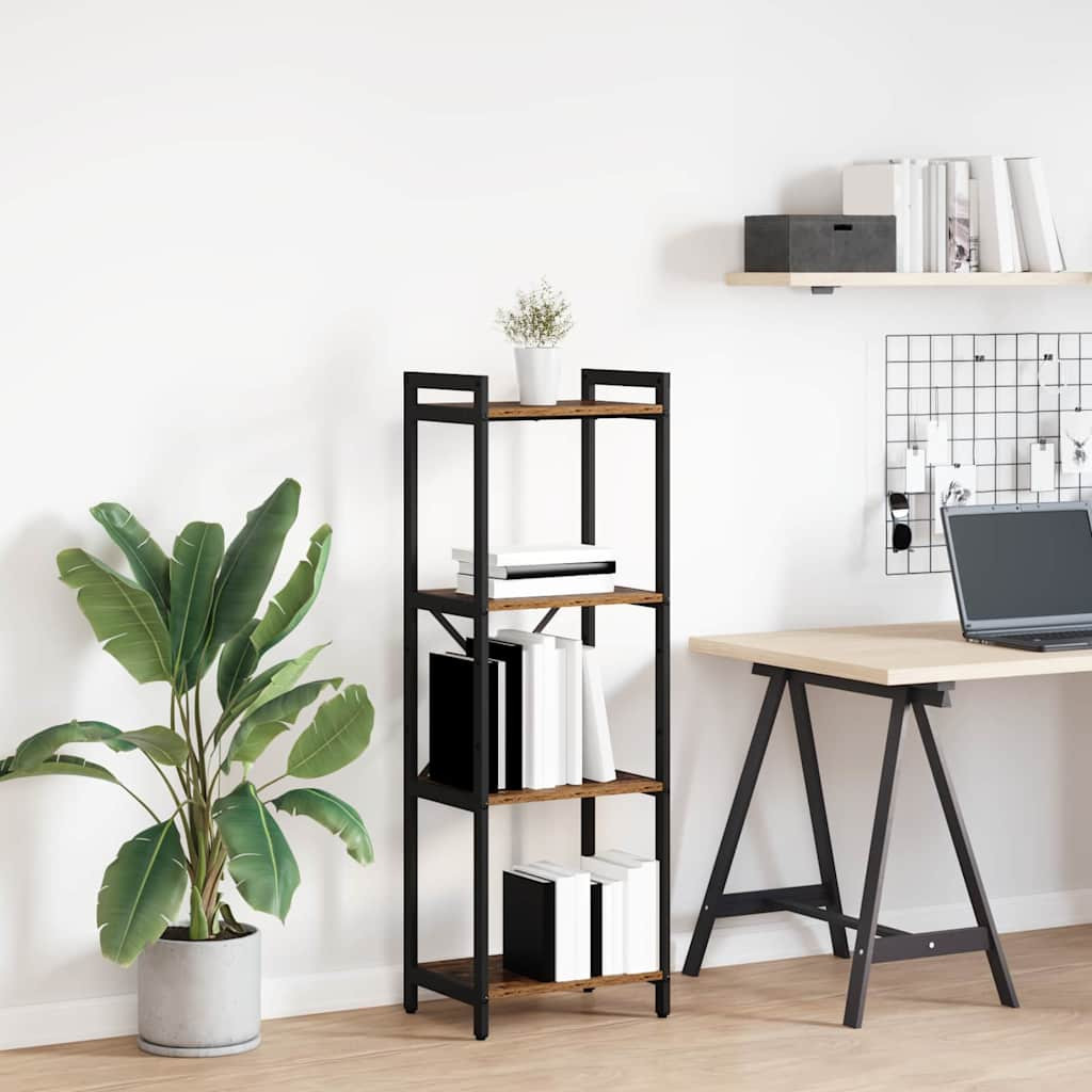 vidaXL Bücherregal Altholz 40 x 30 x 119 cm Holzwerkstoff