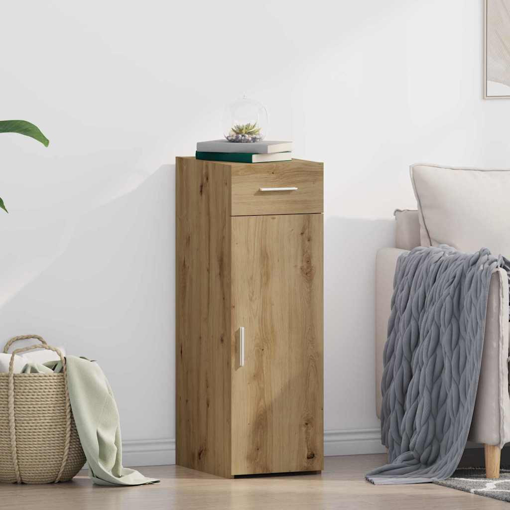 vidaXL Sideboard Artisan-Eiche 30 x 42,5 x 93 cm