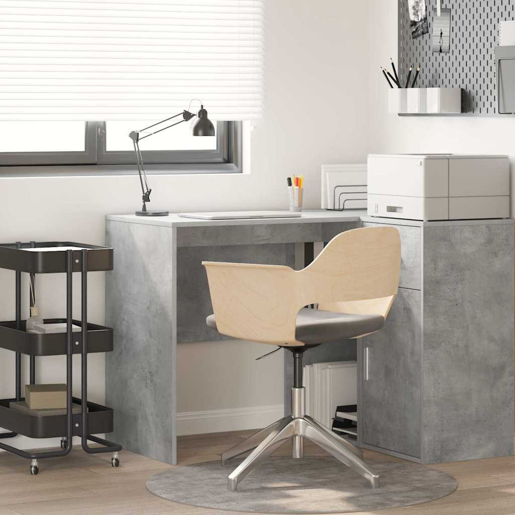 vidaXL Schreibtisch Beton Grau 102 x 50 x 75 cm Holzwerkstoff