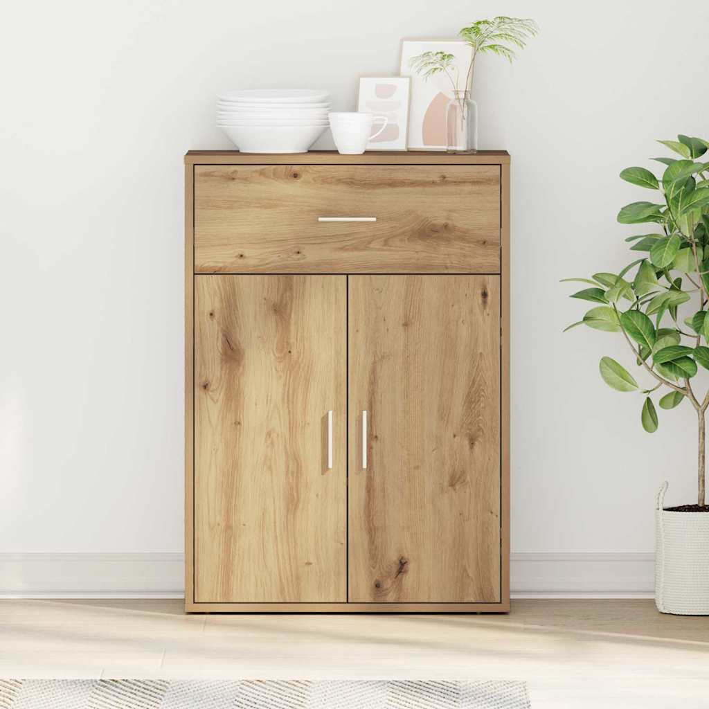 vidaXL Sideboard Artisan-Eiche 60 x 30 x 84 cm Holzwerkstoff