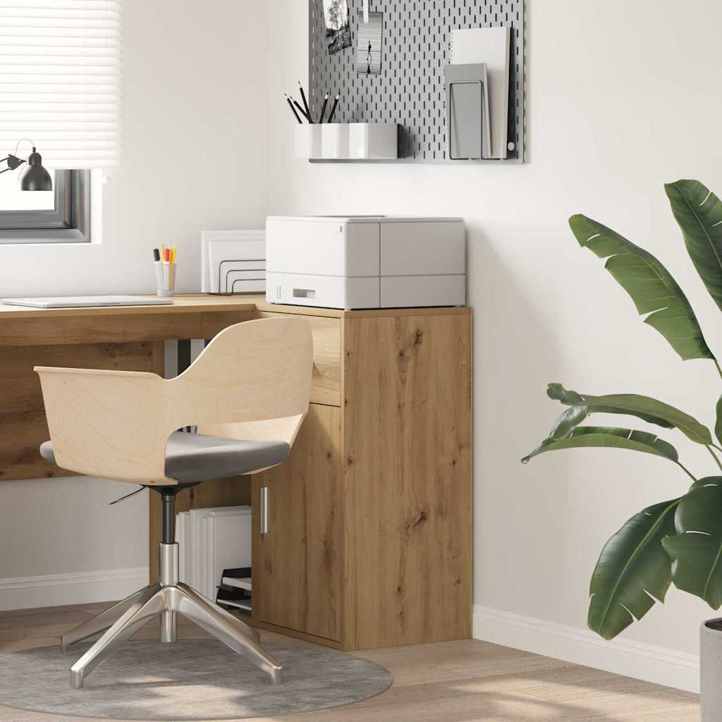 vidaXL Sideboard Artisan-Eiche 38 x 34 x 75 cm
