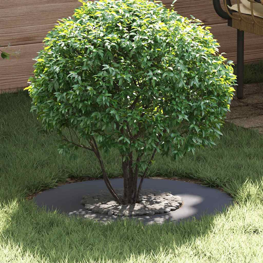 vidaXL geeignet für flachen Baumring Anthrazit Ø30/60 cm Stahl