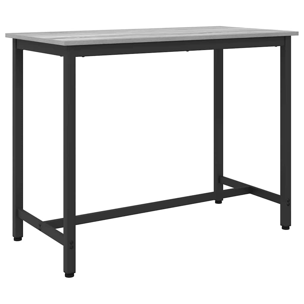 vidaXL Tisch Graues Sonoma 100 x 50 x 76,5 cm