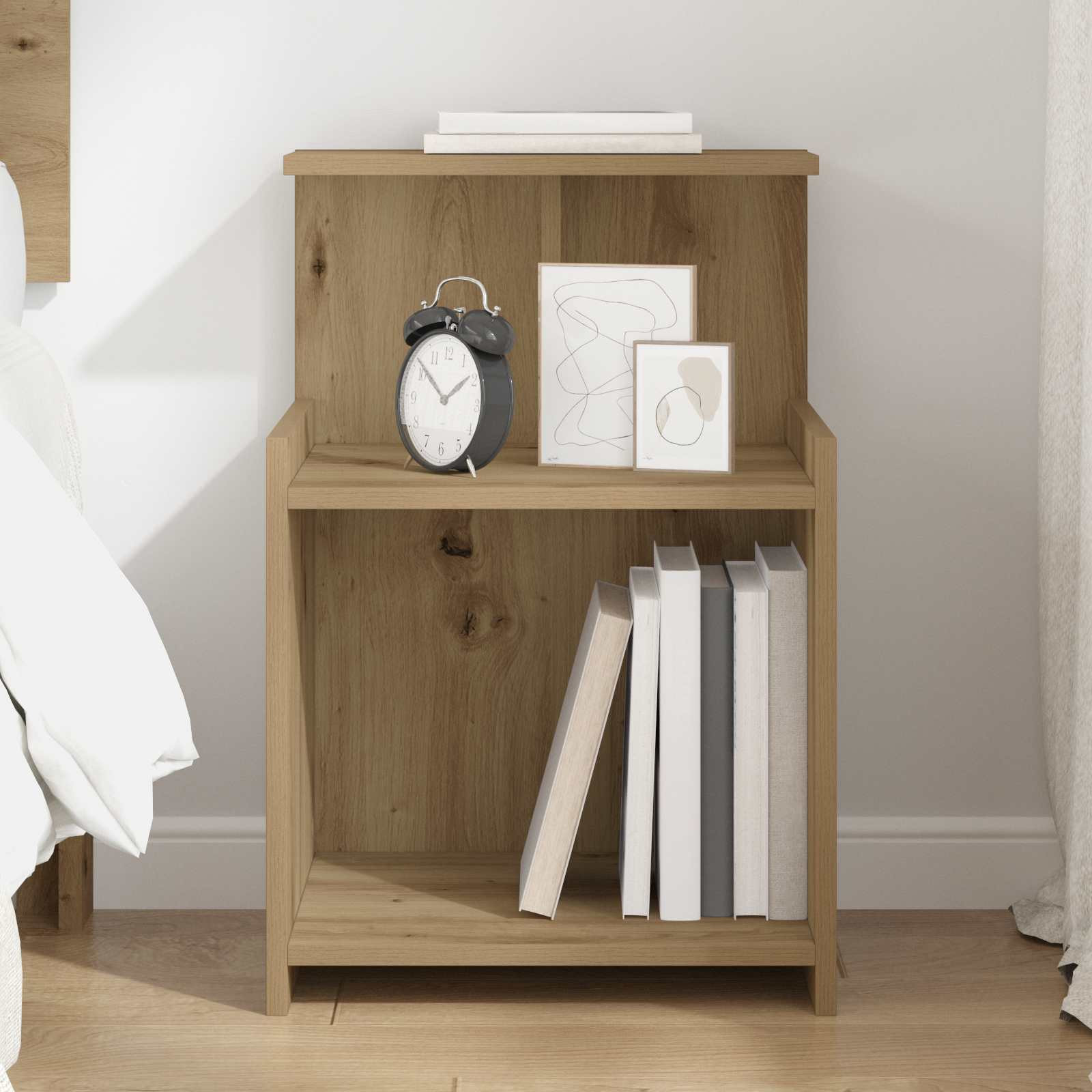 vidaXL Nachttisch Artisan-Eiche 40 x 35 x 60 cm Holzwerkstoff
