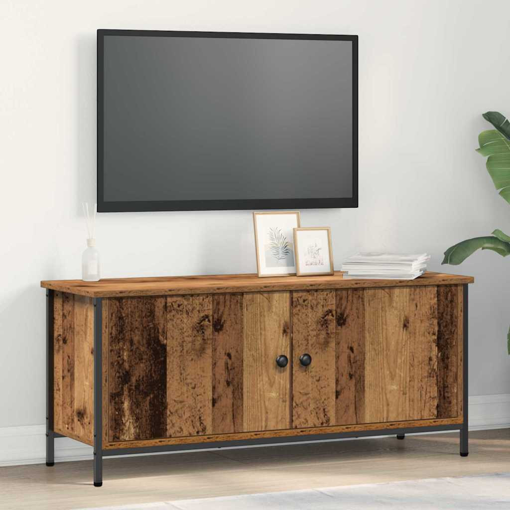 vidaXL TV-Schränk Altholz 100 x 35 x 45 cm Holzwerkstoff