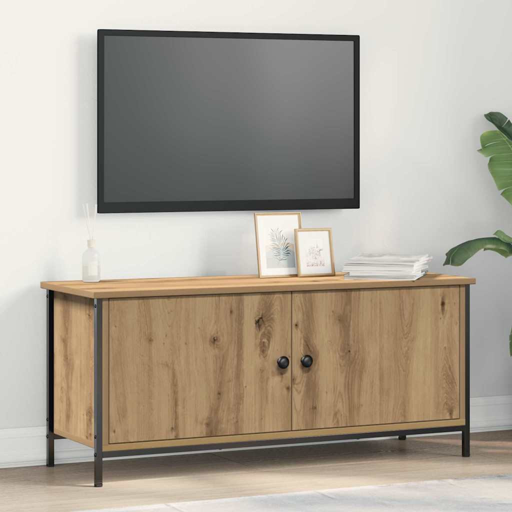 vidaXL TV-Schränk Artisan-Eiche 100 x 35 x 45 cm Holzwerkstoff