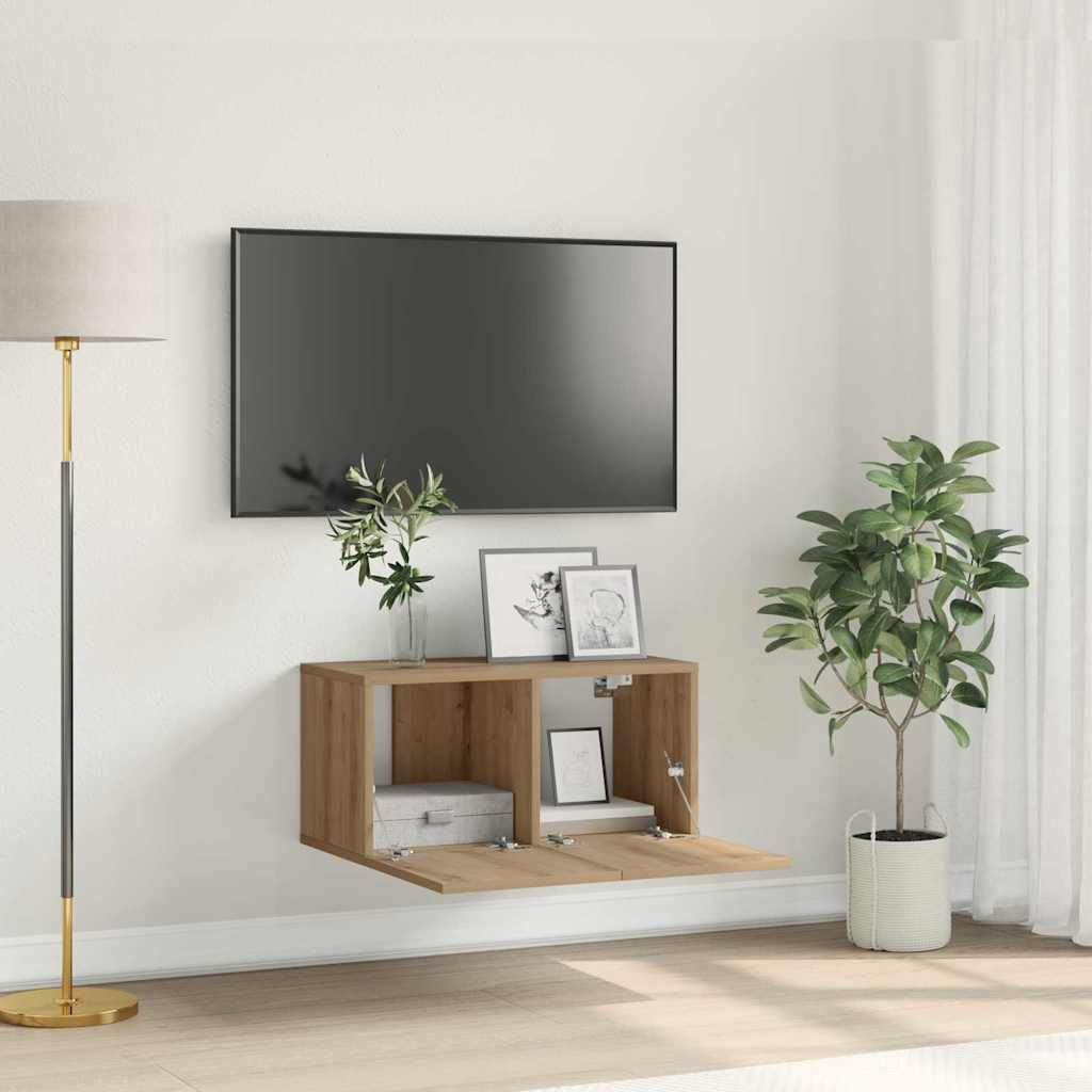 vidaXL TV-Schrankset 60 x 30 x 30 cm Braun Holzwerkstoff