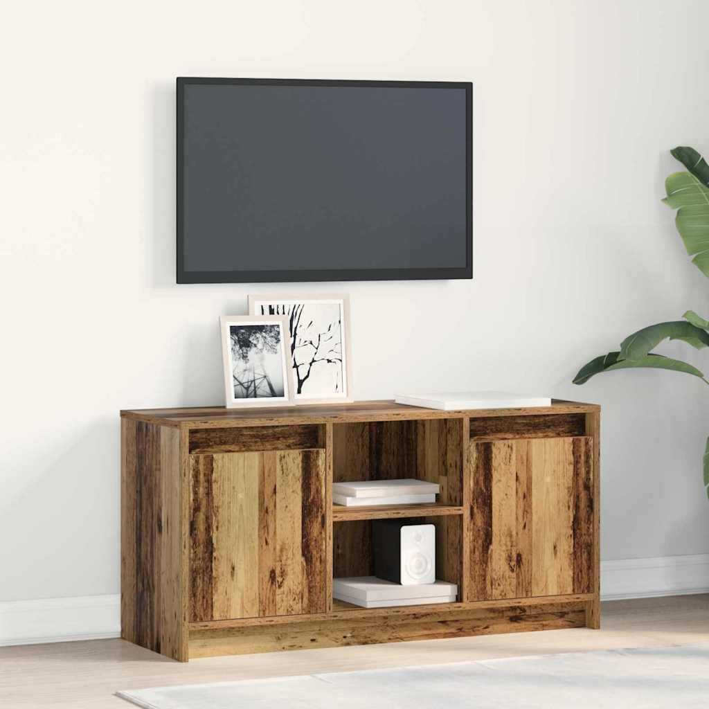 vidaXL TV-Einheiten Braun 100 x 34 x 50 cm Holzwerkstoff