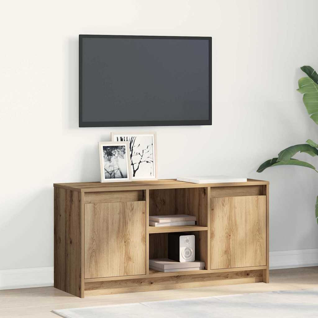 vidaXL TV-Einheiten 100 x 34 x 50 cm Braun Holzwerkstoff