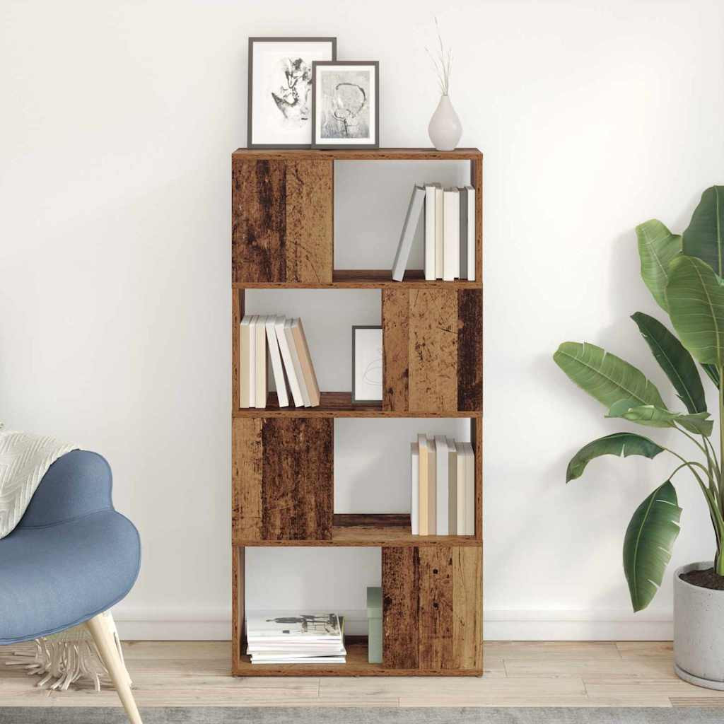 vidaXL TV-Schrankset Braun 60 x 24 x 125,5 cm Holzwerkstoff