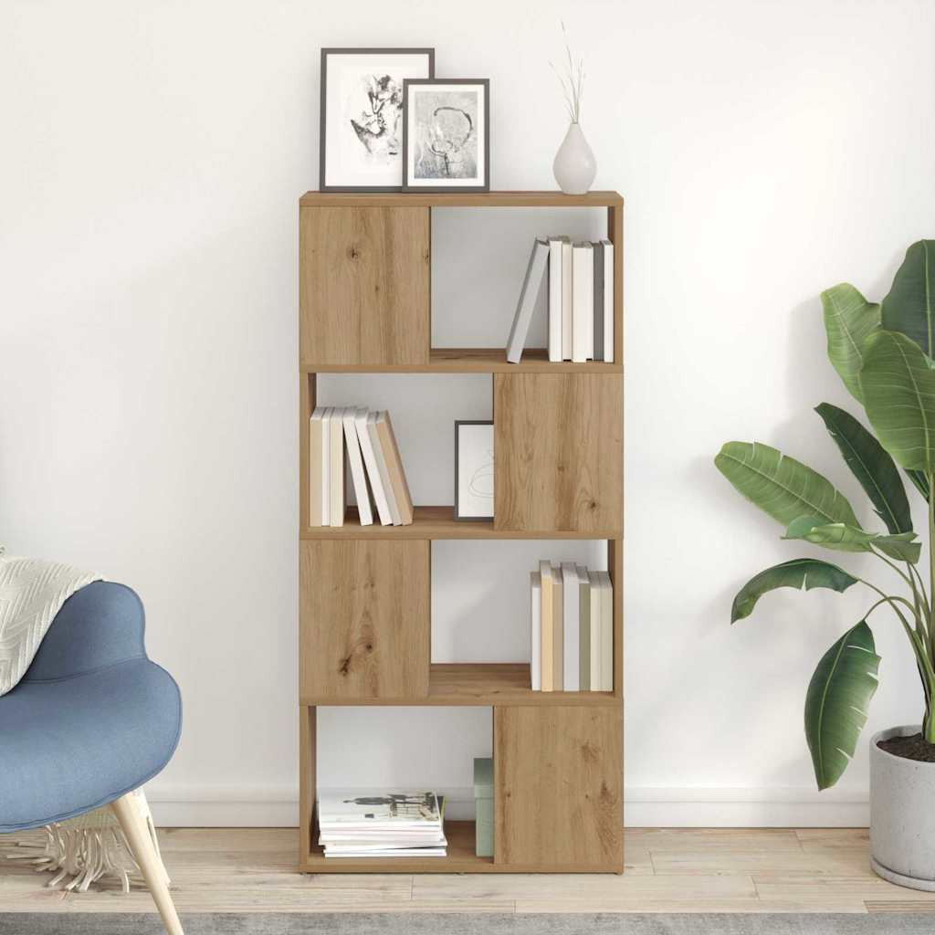 vidaXL TV-Schrankset 60 x 24 x 125,5 cm Braun Holzwerkstoff