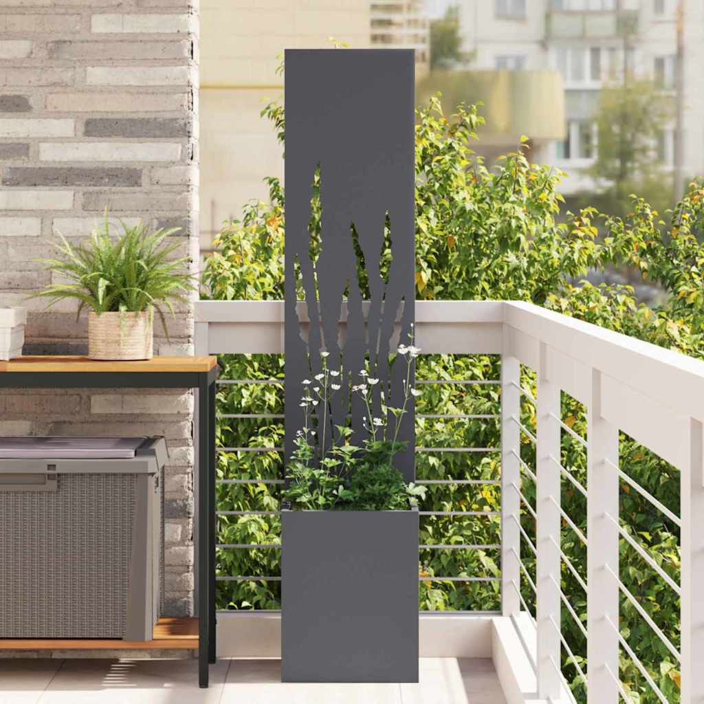 vidaXL Garten Sichtschutz-Leinwand Anthrazit 32 x 32 x 150 cm