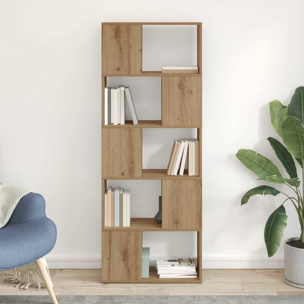 vidaXL TV-Schrankset 60 x 24 x 156 cm Braun Holzwerkstoff