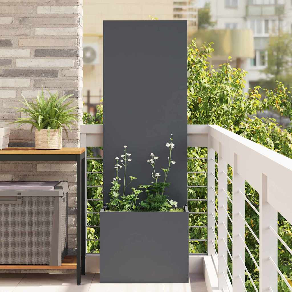 vidaXL Garten Sichtschutz-Leinwand Anthrazit 50 x 32 x 150 cm