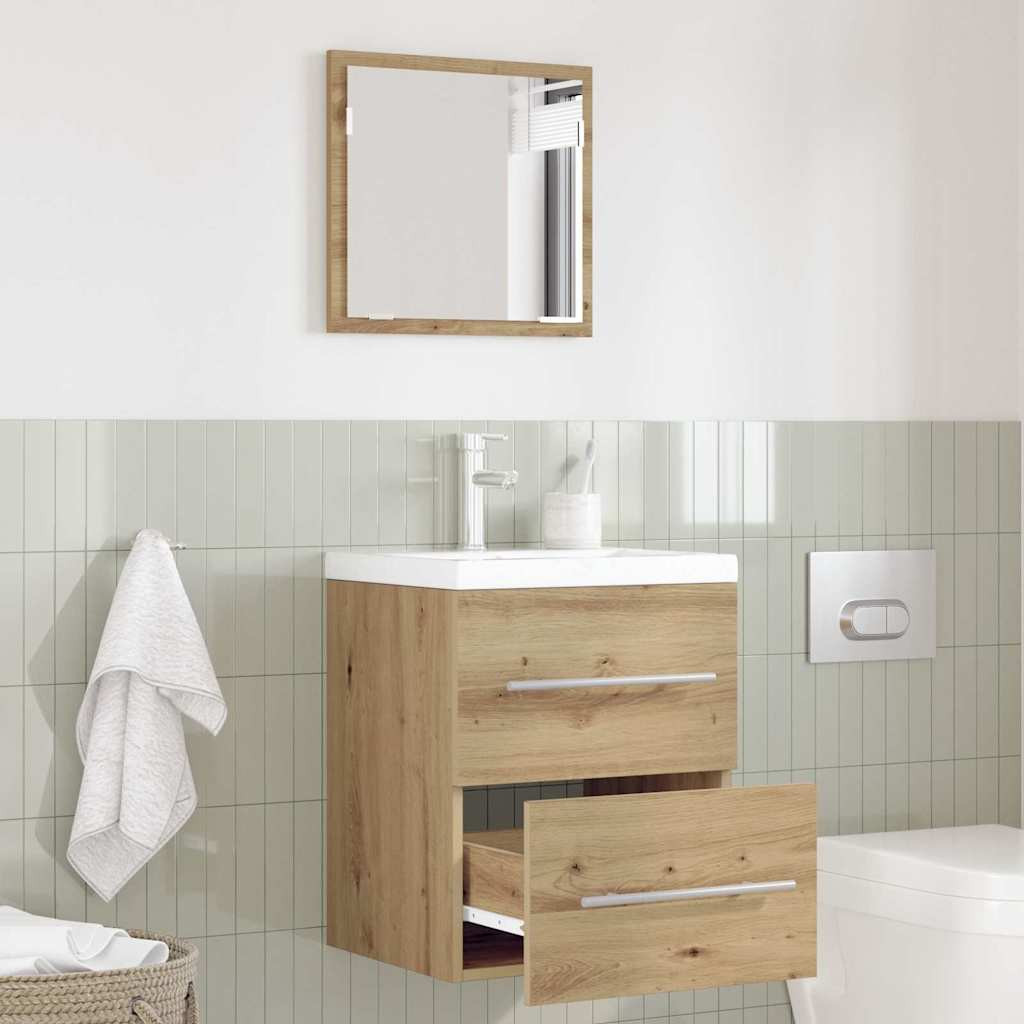 vidaXL Badezimmermöbel-Set Braun 41 x 38,5 x 48 cm