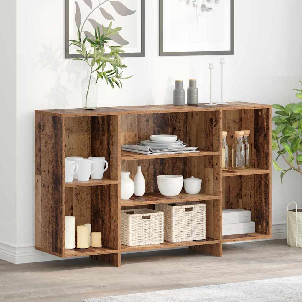 vidaXL Sideboard Altholz 120 x 30 x 75 cm Holzwerkstoff