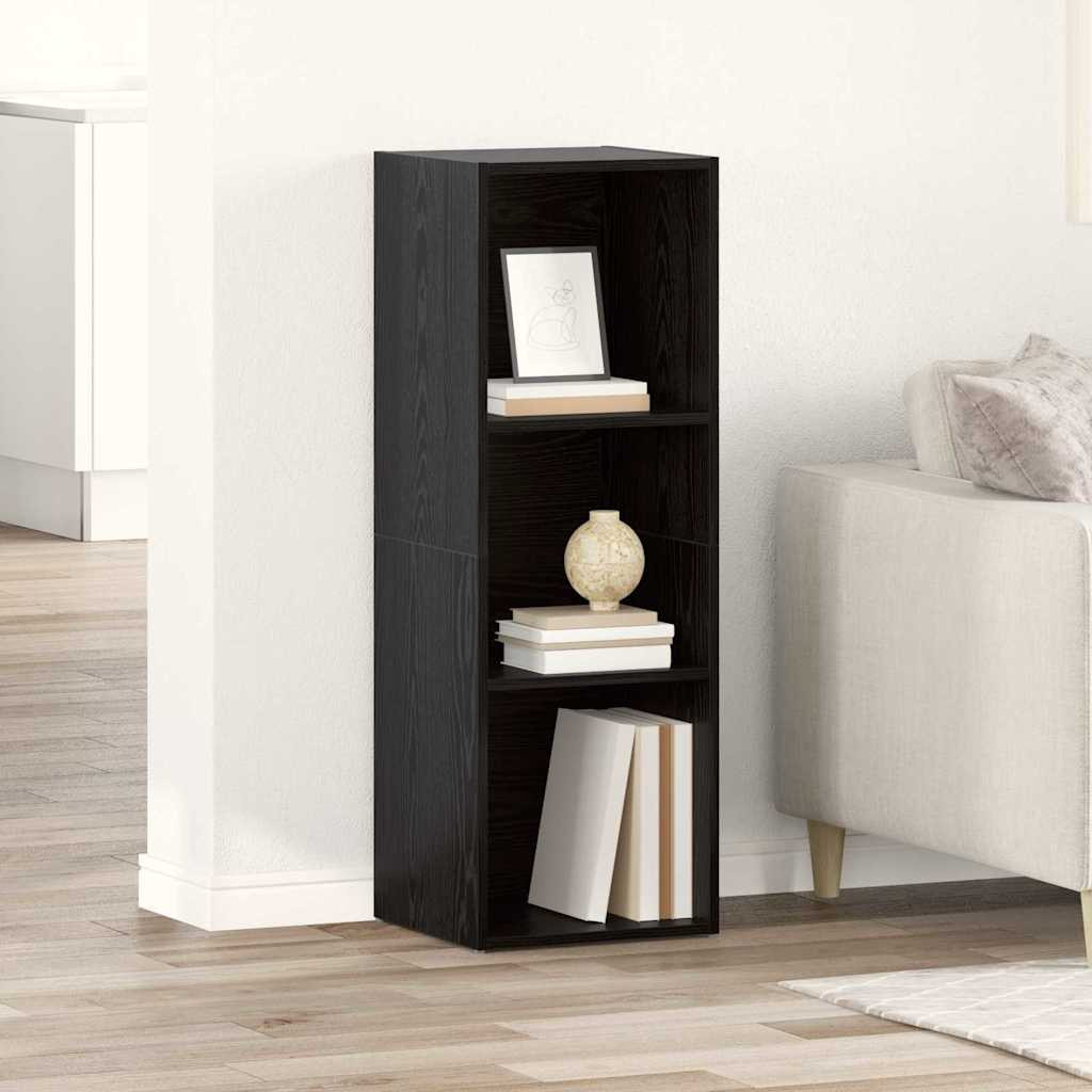 vidaXL TV-Schrankset Schwarz 72 x 35 x 37 cm Holzwerkstoff
