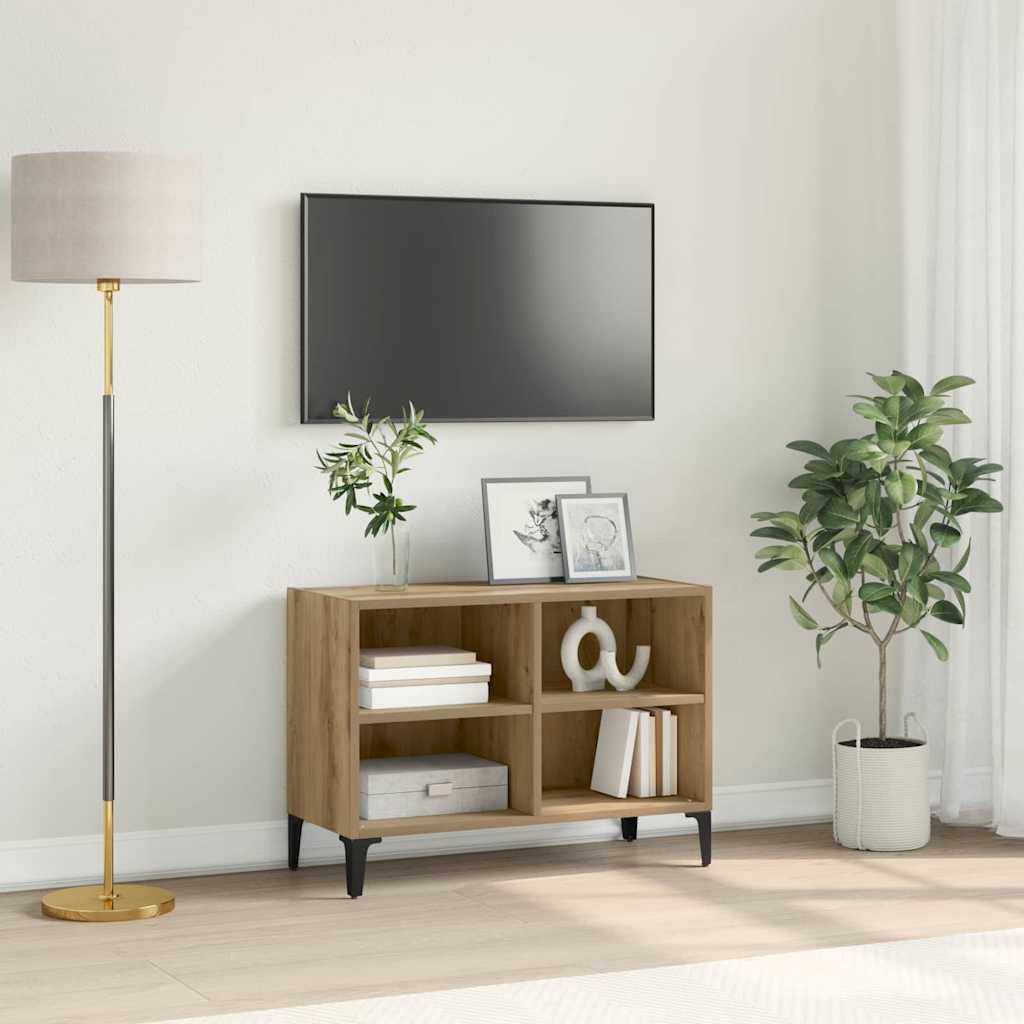 vidaXL TV-Schrankset Braun Holzwerkstoff