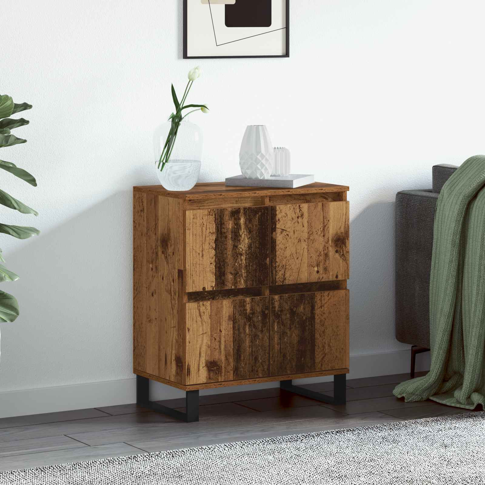 vidaXL Sideboard Altholz 60 x 35 x 70 cm