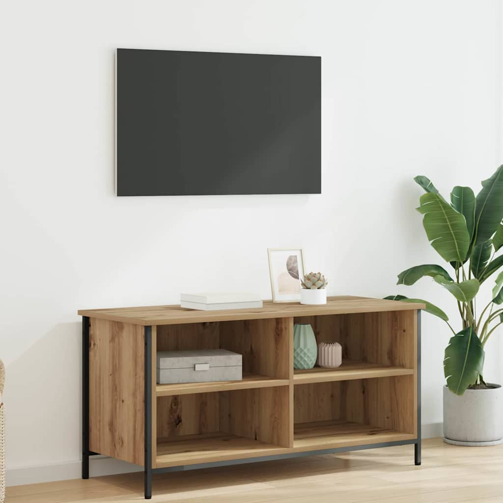 vidaXL TV-Schränk 100 x 40 x 50 cm Artisan-Eiche Holzwerkstoff
