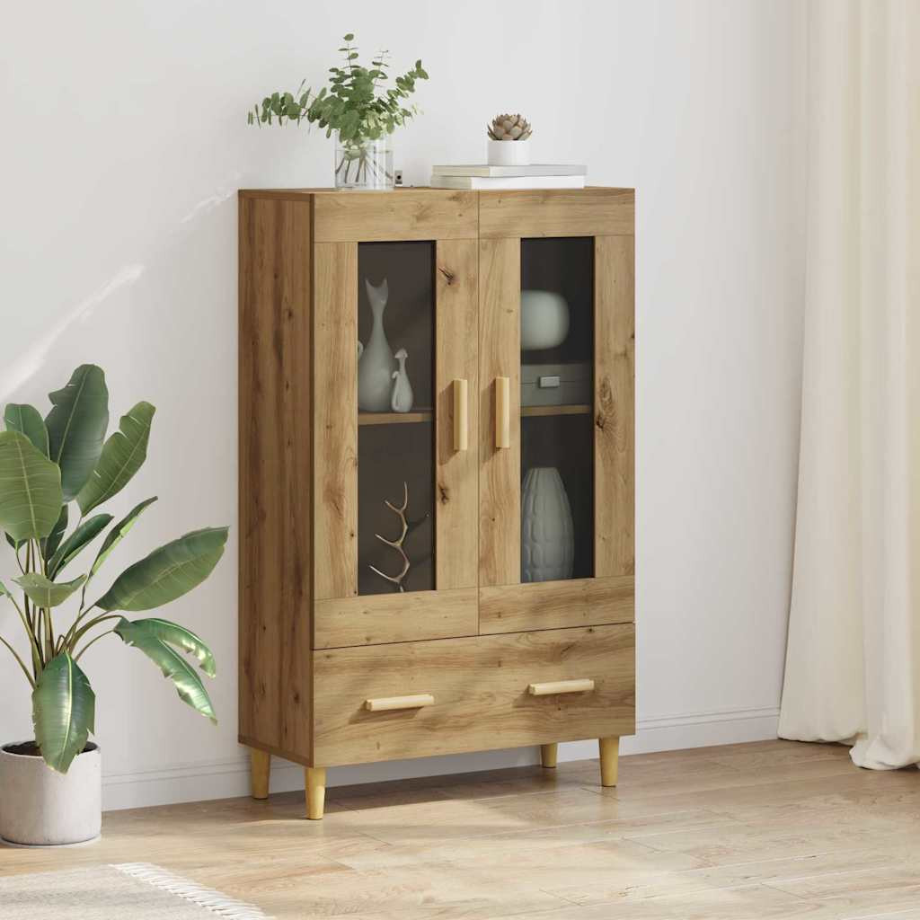 vidaXL Highboard Artisan-Eiche 70 x 31 x 115 cm Holzwerkstoff