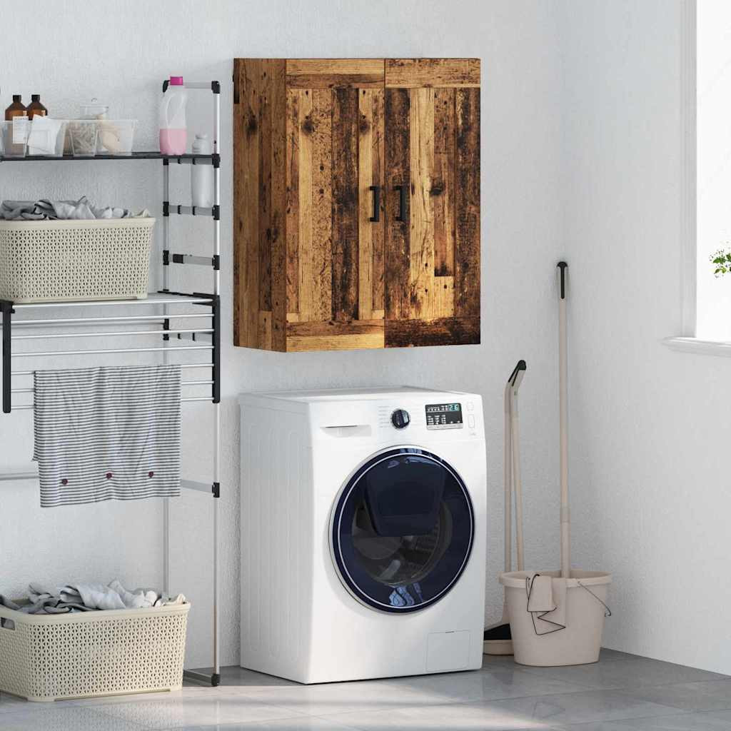 vidaXL Wandschrank Altholz 69,5 x 34 x 90 cm Holzwerkstoff
