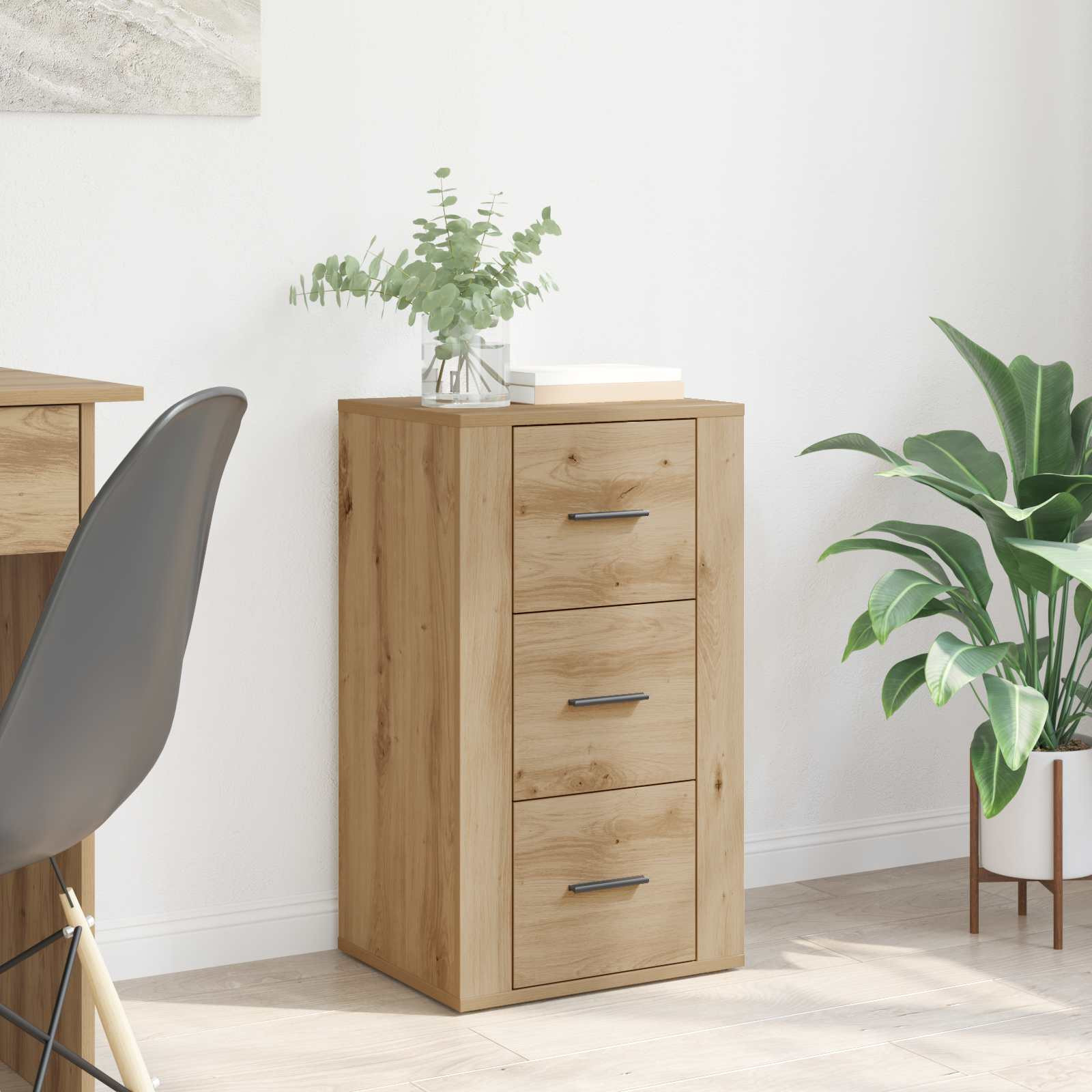 vidaXL Sideboard Artisan-Eiche 40 x 33 x 70 cm Holzwerkstoff
