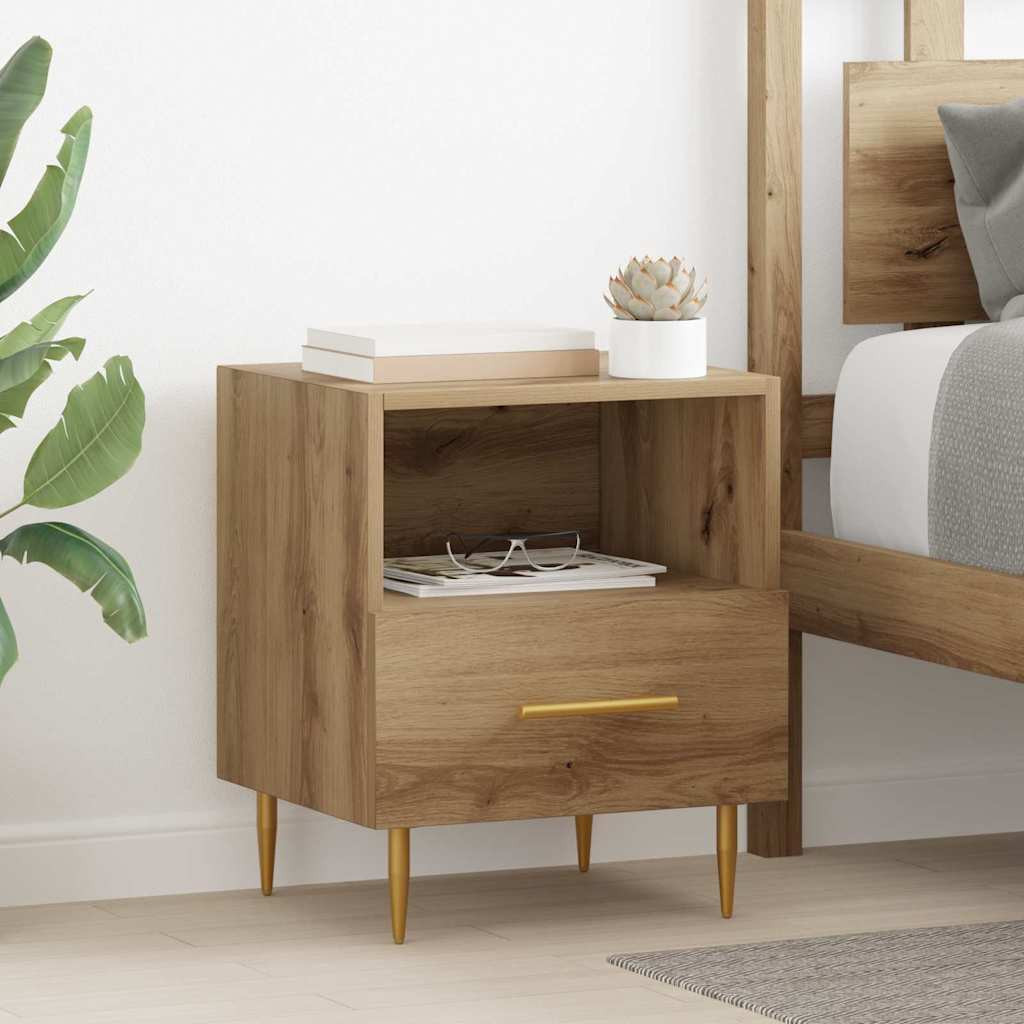 vidaXL Nachttisch Braun 40 x 35 x 47,5 cm Holzwerkstoff