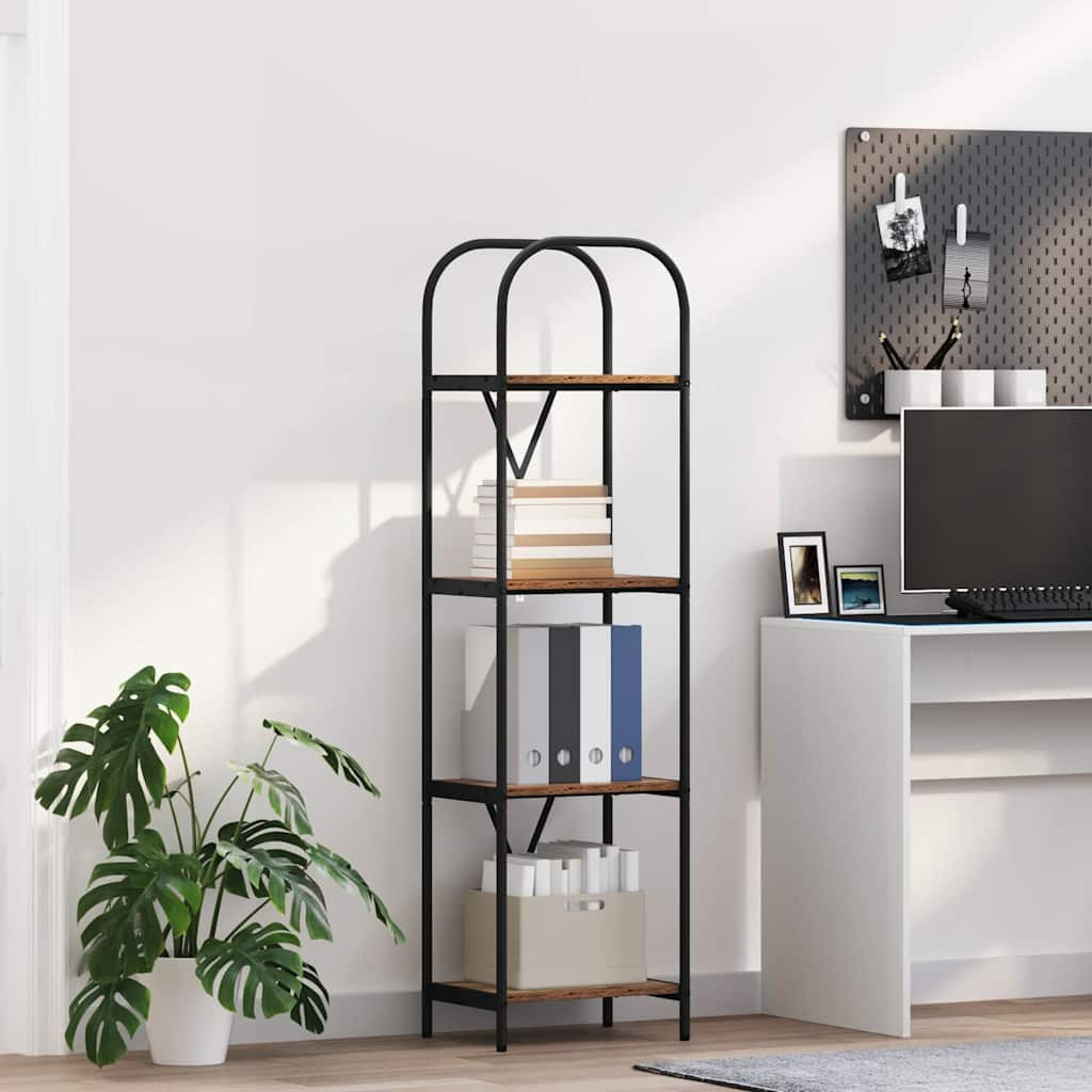 vidaXL Bücherregal Altholz 40 x 30 x 146 cm Holzwerkstoff