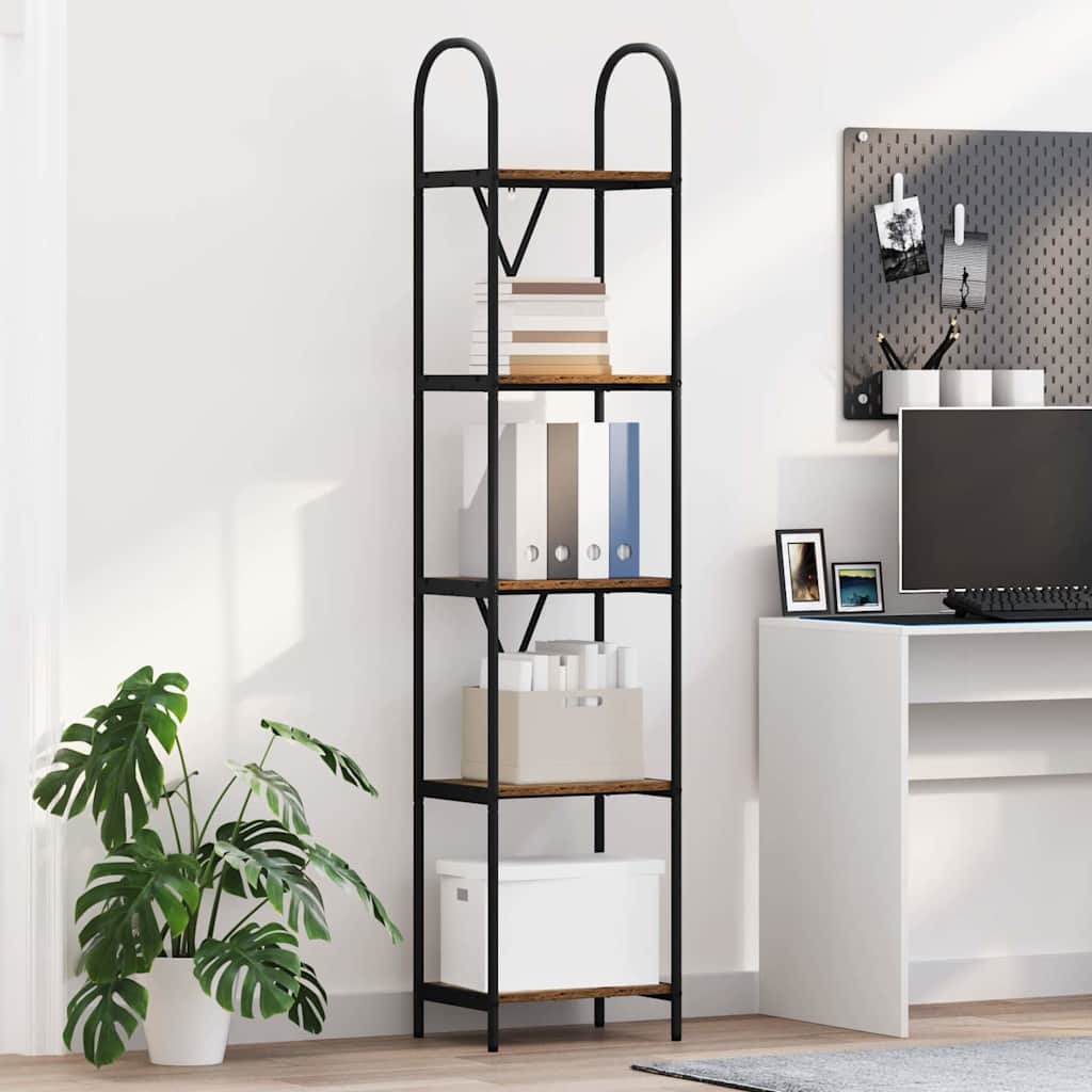 vidaXL Bücherregal Altholz 40 x 30 x 183 cm Holzwerkstoff