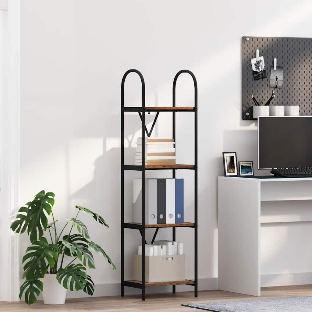 vidaXL Bücherregal Altholz 40 x 30 x 146 cm Holzwerkstoff