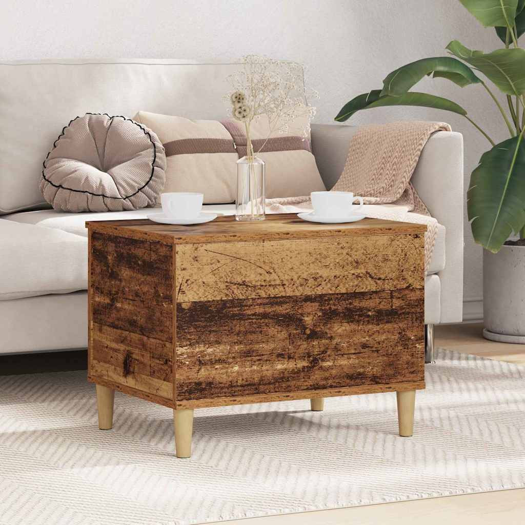 vidaXL Nachttisch Altholz 60 x 44,5 x 45 cm Holzwerkstoff