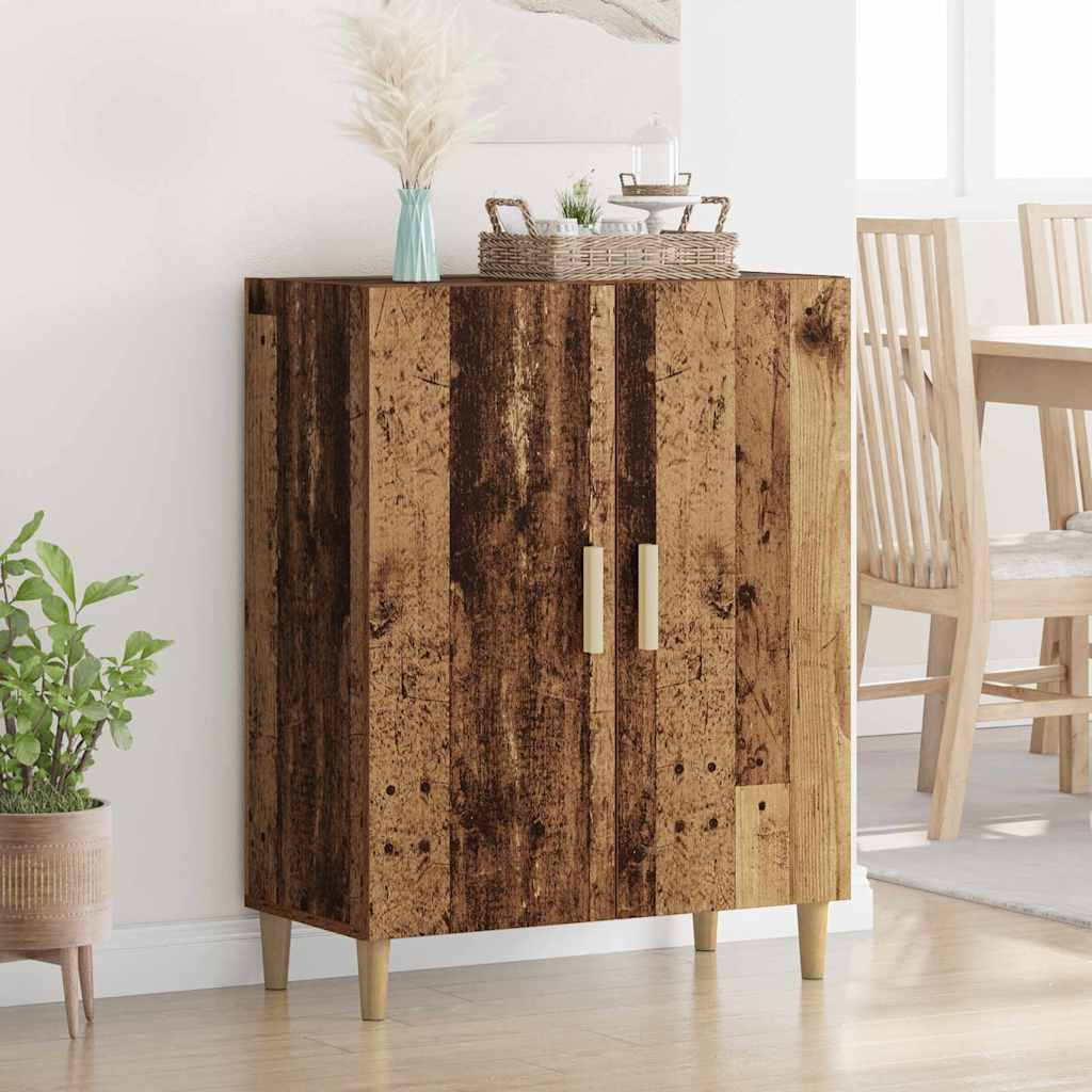 vidaXL Sideboard Altholz 70 x 34 x 90 cm Holzwerkstoff