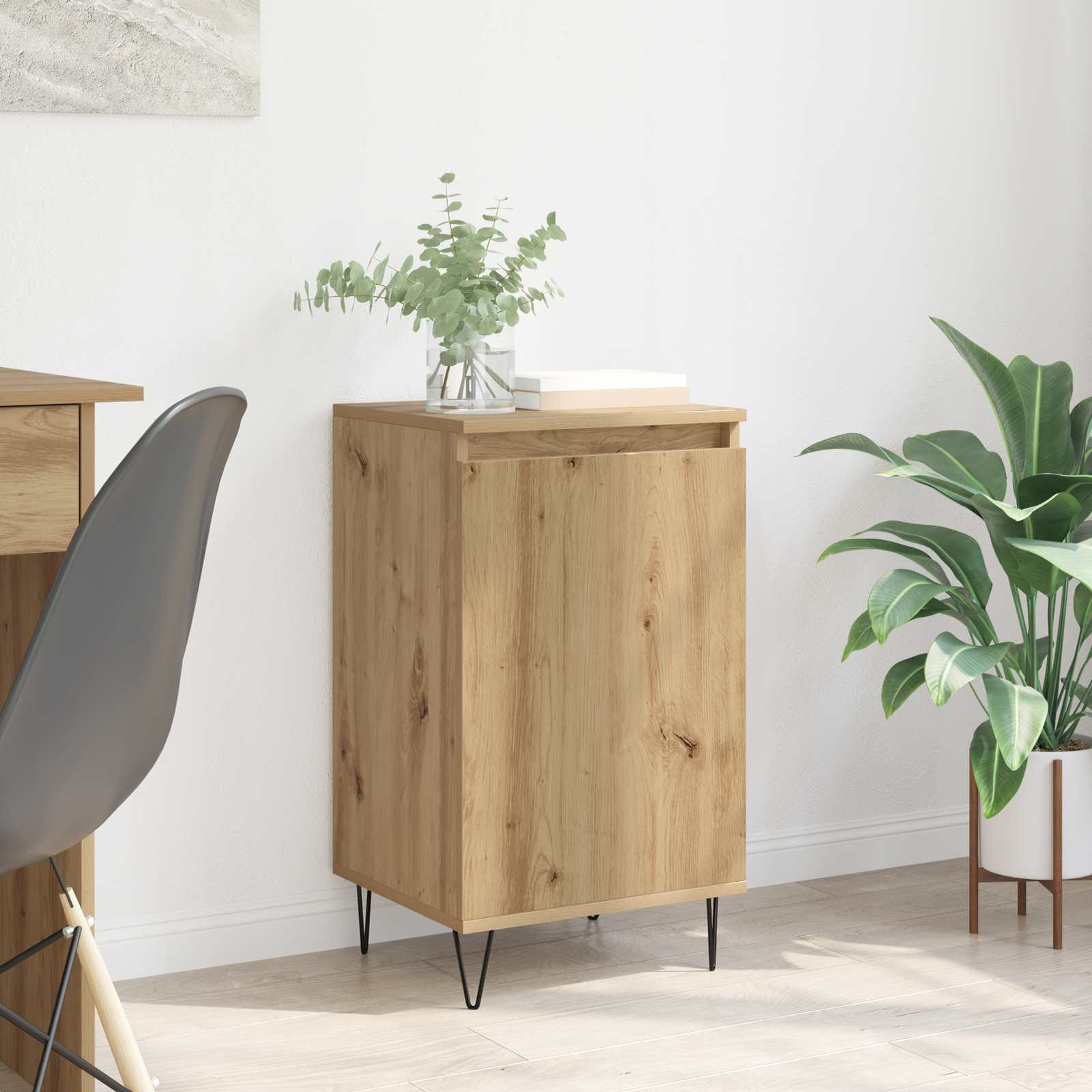 vidaXL Sideboard Artisan-Eiche 40 x 35 x 70 cm Holzwerkstoff