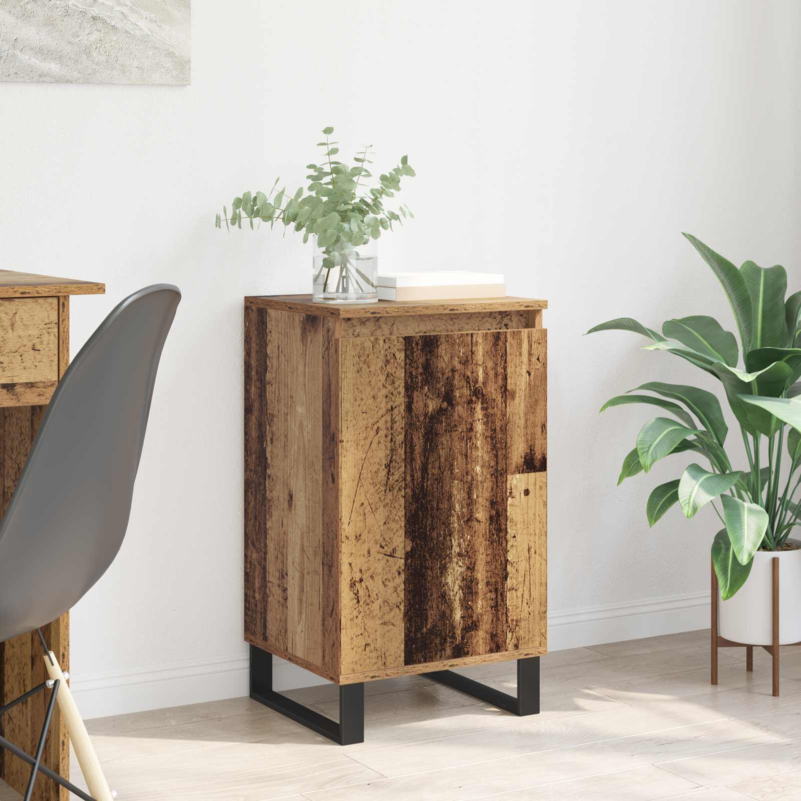 vidaXL Sideboard Altholz 40 x 35 x 70 cm Holzwerkstoff