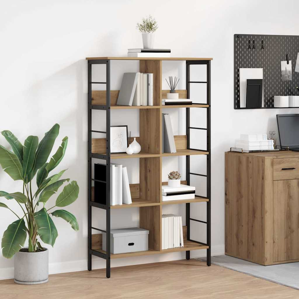 vidaXL Bücherregal 8 Ebenen 82 x 32 x 144,5 cm Holzwerkstoff