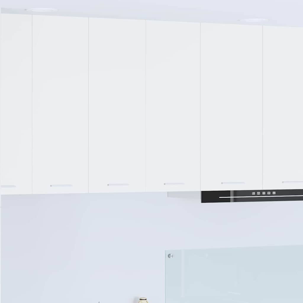 vidaXL Hängeschrank mit Speicher Weiß 60 x 31 x 80 cm Holzwerkstoff