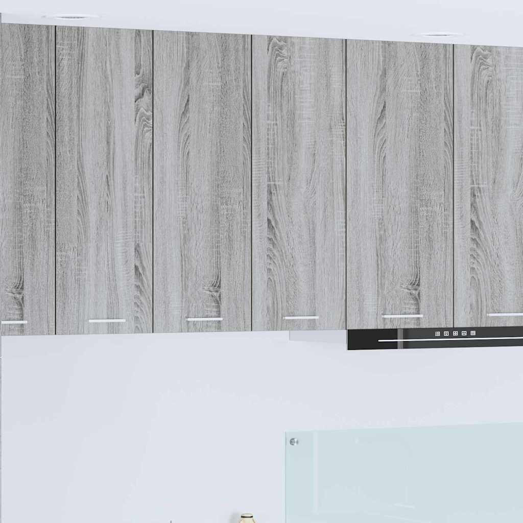 vidaXL Hängeschrank Graues Sonoma 60 x 31 x 80 cm Holzwerkstoff