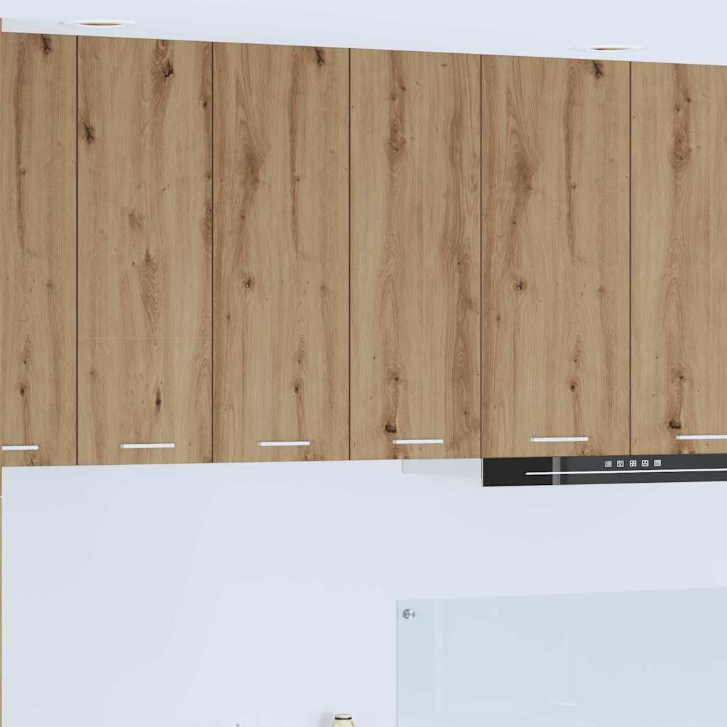 vidaXL Hängeschrank Artisan-Eiche 60 x 31 x 80 cm Holzwerkstoff