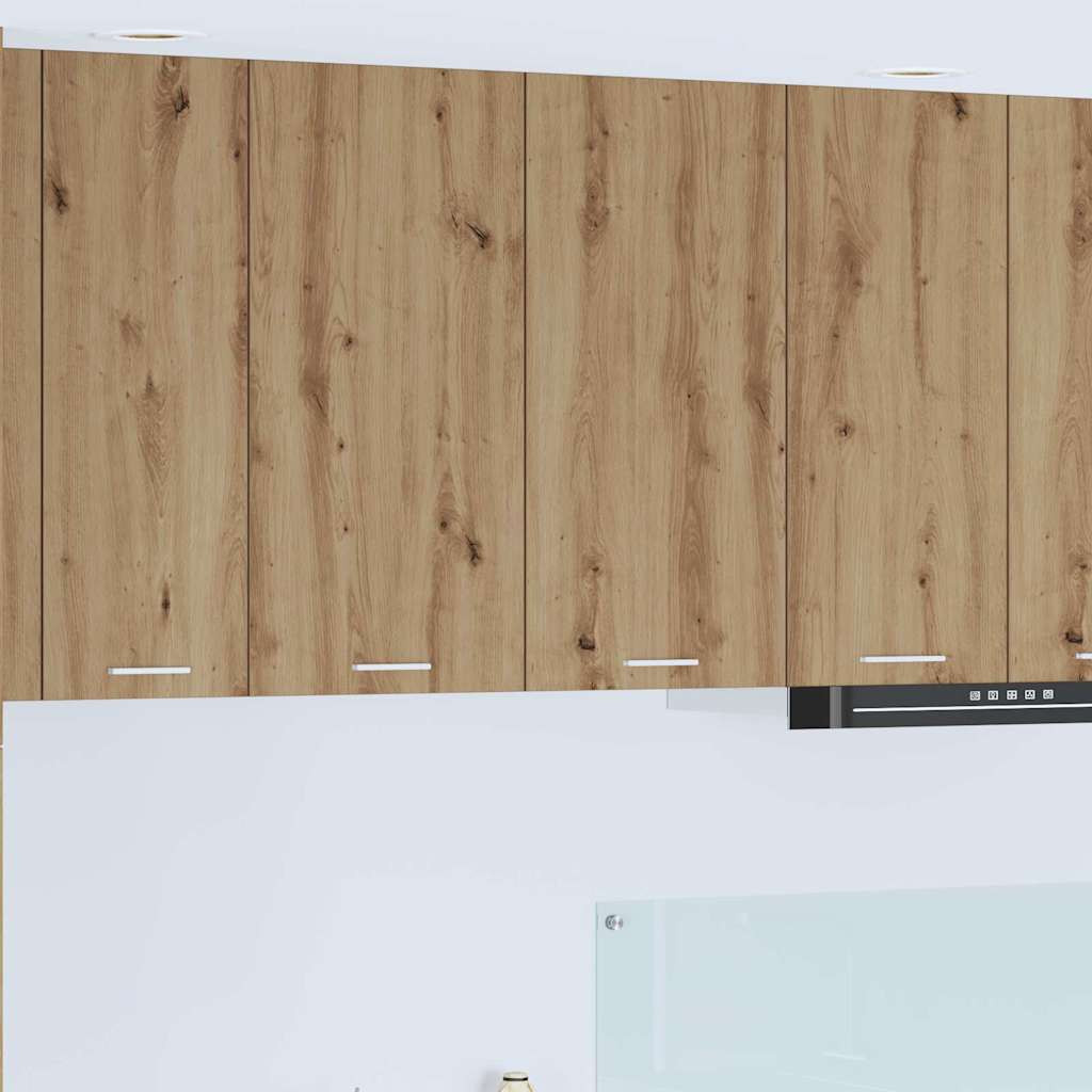 vidaXL Hängeschrank Artisan-Eiche 80 x 31 x 80 cm Holzwerkstoff
