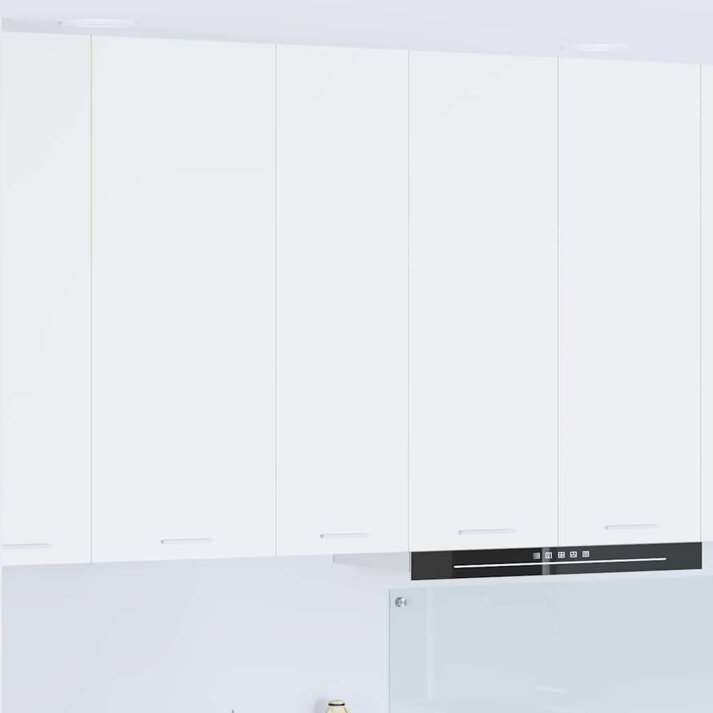 vidaXL Hängeschrank mit Speicher Weiß 30 x 31 x 100 cm Holzwerkstoff
