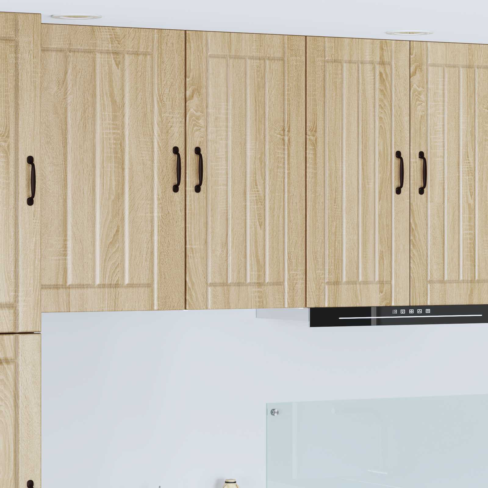 vidaXL Wandschrank LUCCA Sonoma-Eiche 40 x 31 x 80 cm Holzwerkstoff