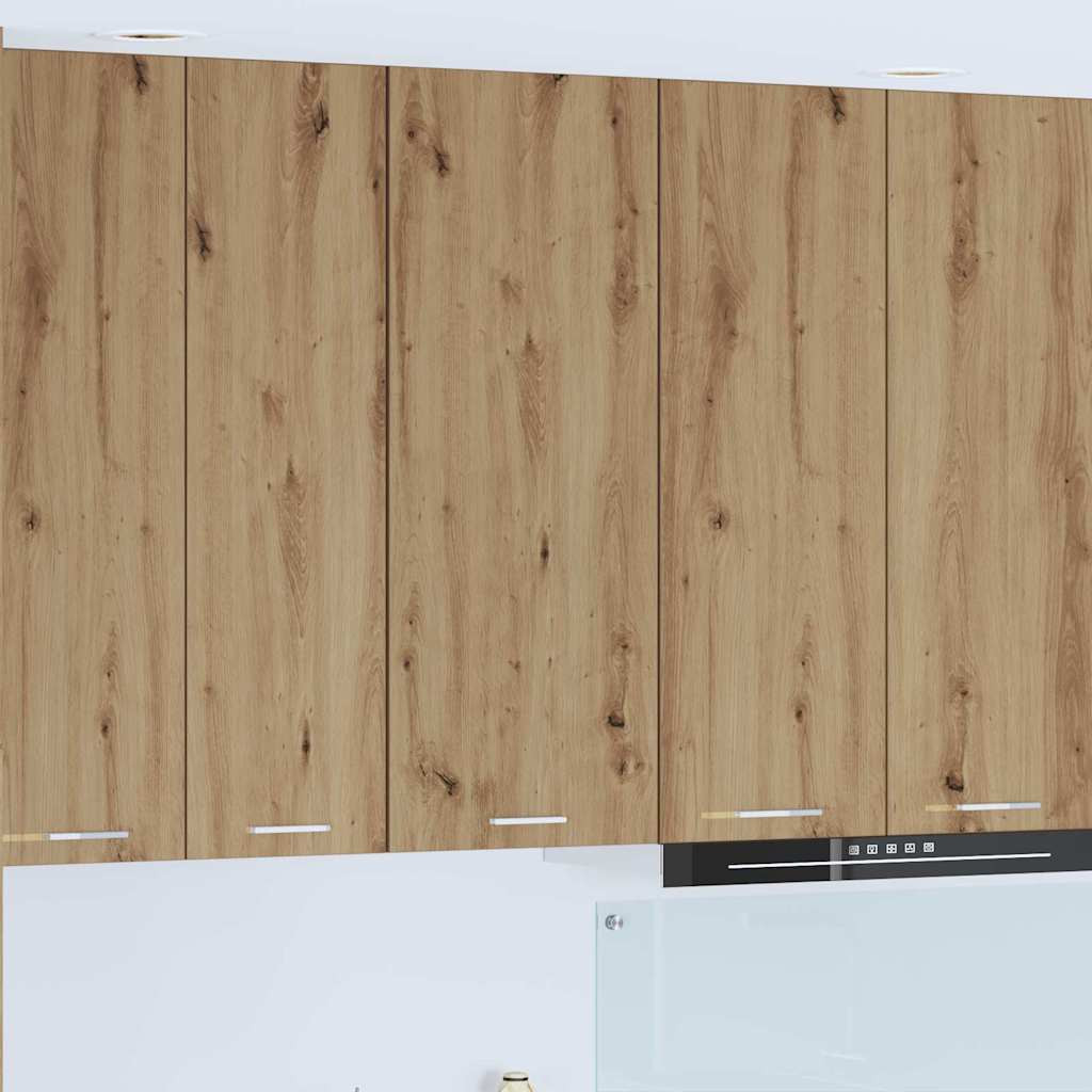 vidaXL Hängeschrank Artisan-Eiche 40 x 31 x 100 cm Holzwerkstoff