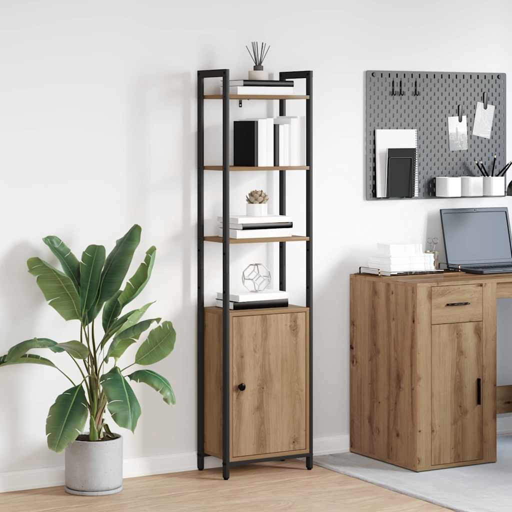vidaXL Bücherregal 6 Ebenen 40 x 24 x 161 cm Holzwerkstoff