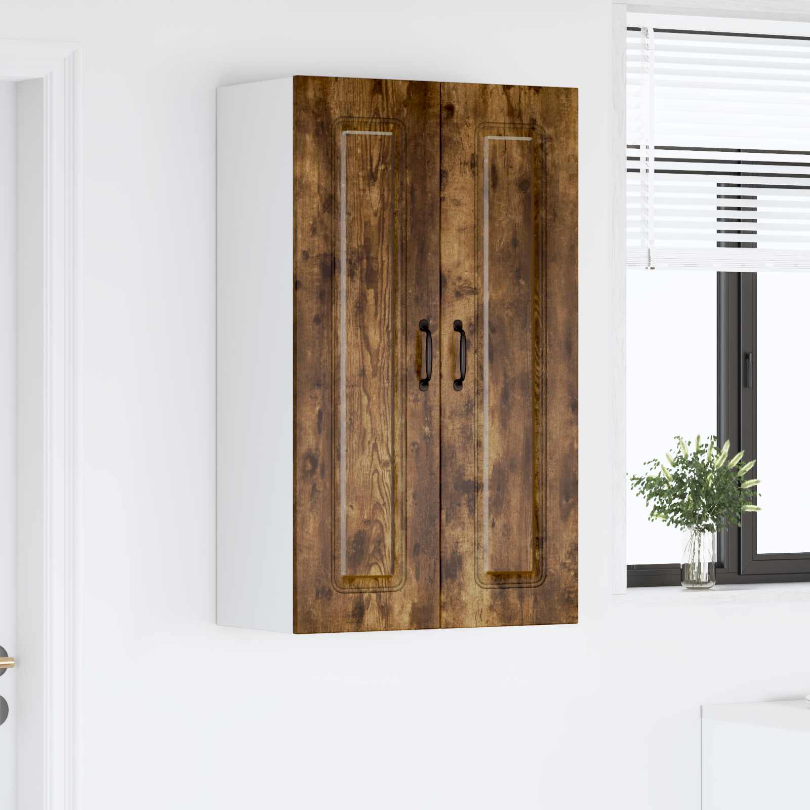 vidaXL Geschirrspülerfront Kalmar Geräucherte Eiche 60 x 31 x 100 cm